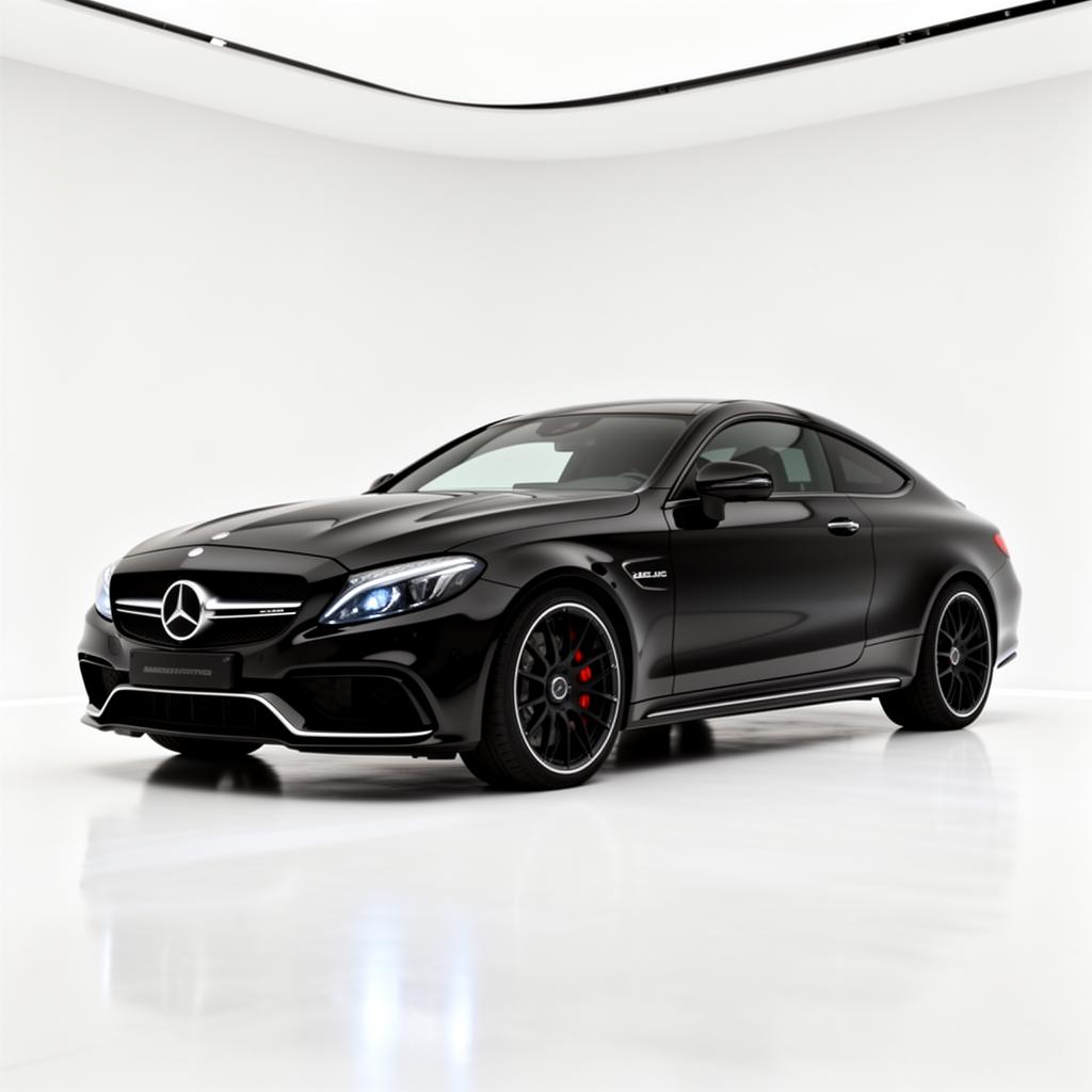Mercedes-AMG C 63 Coupe in Obsidian Black